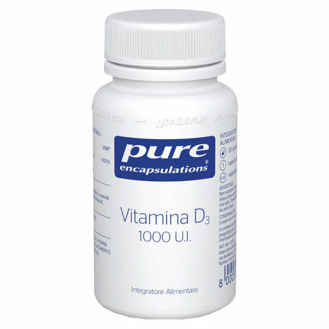 Pure encapsulations vitamina d3 30 capsule