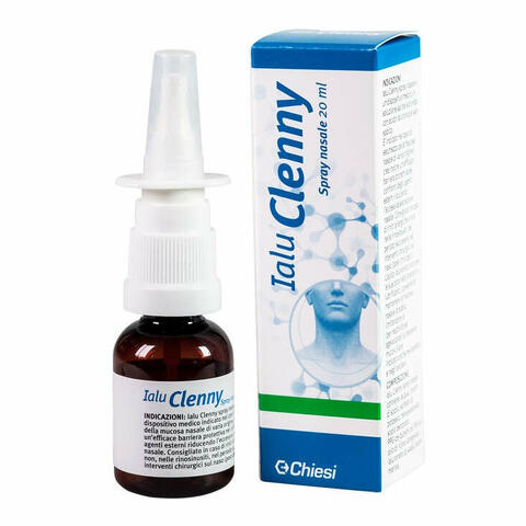Ialu clenny spray nasale soluzione salina isotonica con acido ialuronico e sale sodico 20ml
