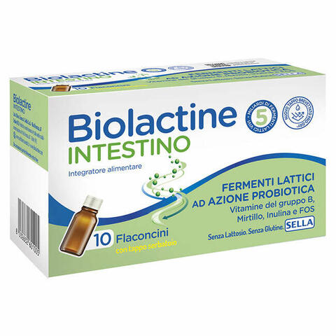 Biolactine intestino 5mld 10 flaconcini 9ml