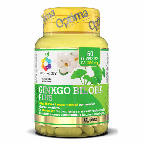 Colorus of life ginkgo biloba plus 60 compresse 1000mg