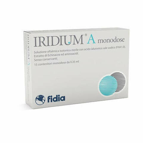 Iridium a monodose gocce oculari 15 flaconcini 0,35ml