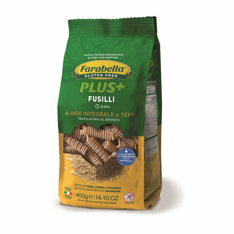 Fusilli riso integrale e teff 400 g