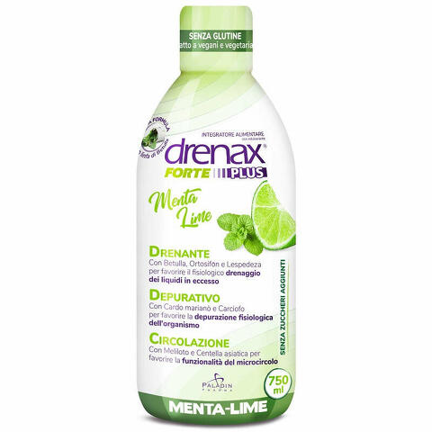 Drenax forte plus menta/lime 750ml