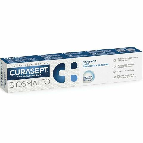 Curasept biosmalto carie dentifricio 75ml