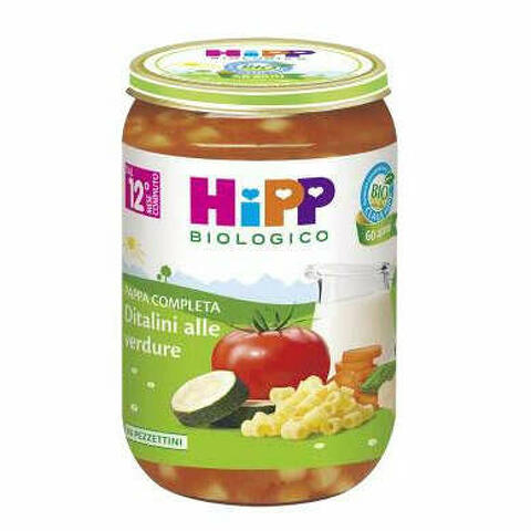 Hipp bio ditalini alle verdure 250 g