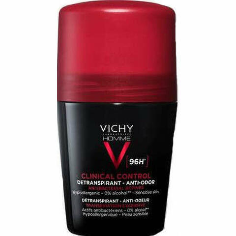Vichy homme deodorante clinical control 96h roll 50ml