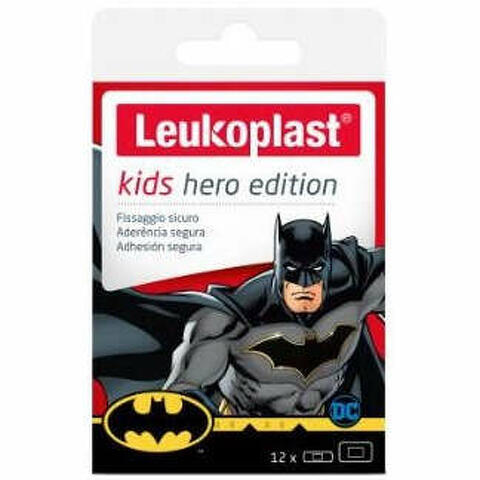 Cerotti leukoplast kids hero edition 12 pezzi