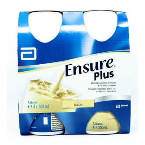 Ensure plus banana 4 bottiglie da 200ml