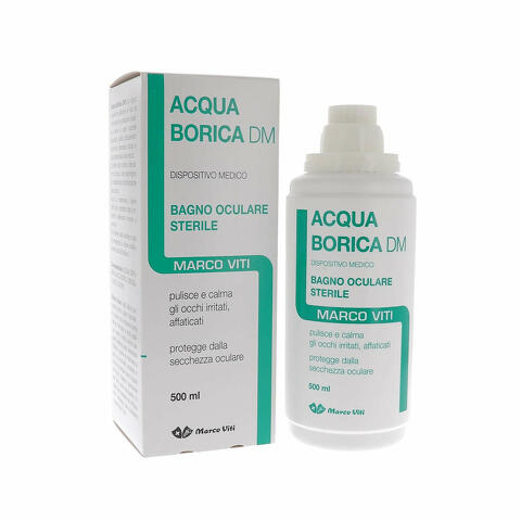 Acqua borica per bagno oculare sterile 500ml