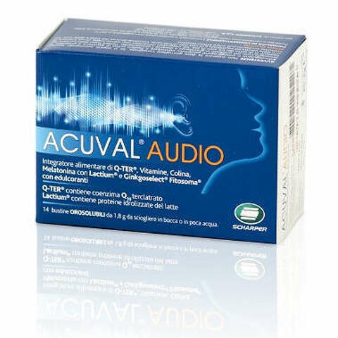 Acuval audio 14 bustine orosolubile 1,8 g