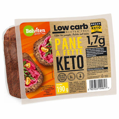 Keto pane a fette 190 g