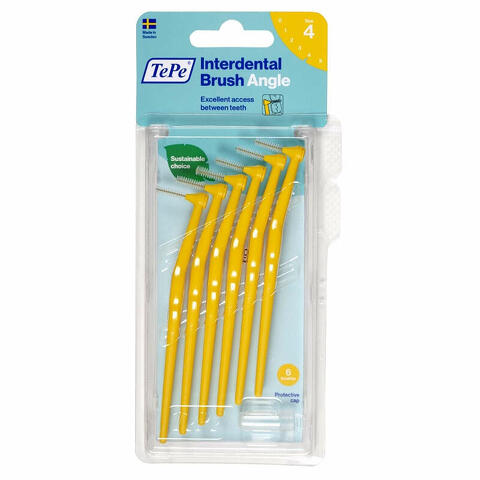 Tepe angle scovolino giallo 0,7mm 6 pezzi