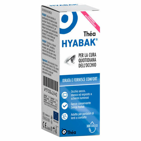 Hyabak soluzione oftalmica 10ml