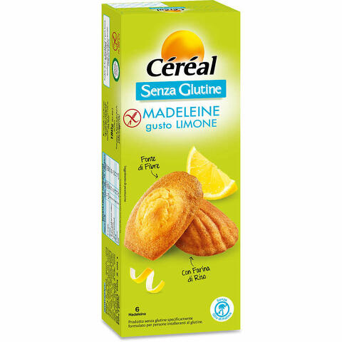 Cereal senza glutine madeleine limone 180 g