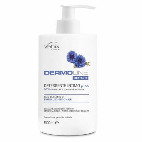 Vebix dermoline fiordaliso deterg.intimo 500 ml