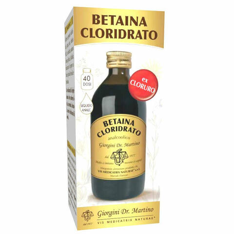 Betaina cloridrato liquido analcolico 200 ml
