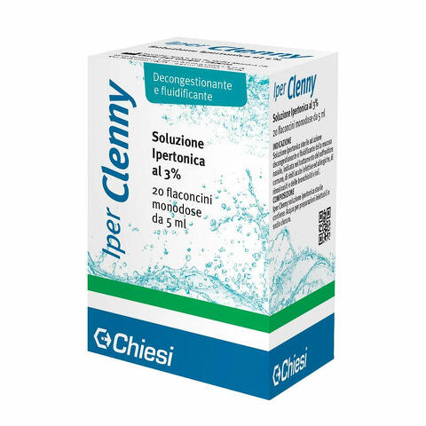 Iper clenny soluzione ipertonica monodose 20 flaconi 5ml