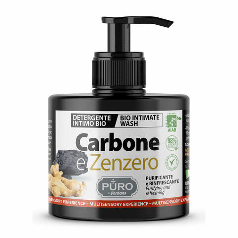 Forhans puro detergente intimo carbone & zenzero 250 ml