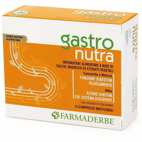 Gastro nutra 15 compresse masticabili