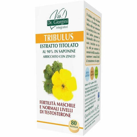 Tribulus estratto titolato 80 pastiglie