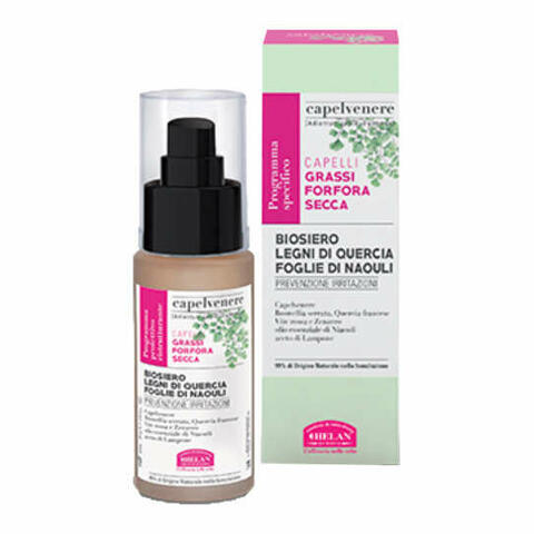 Capelvenere biosiero ai legni di quercia e foglie di naouli 30 ml