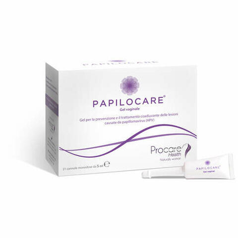Papilocare gel vaginale 21 cannule monodose x 5 ml