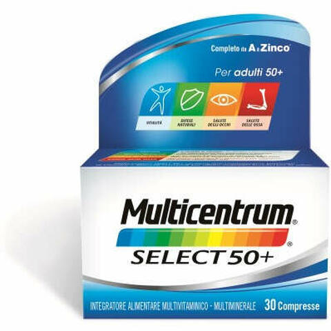 Multicentrum select 50+ 30 compresse