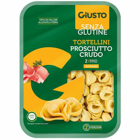 Senza glutine tortellini prosciutto crudo 250 g