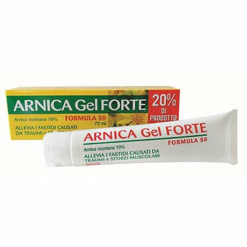 Arnica 10% gel forte formula 50 72 ml