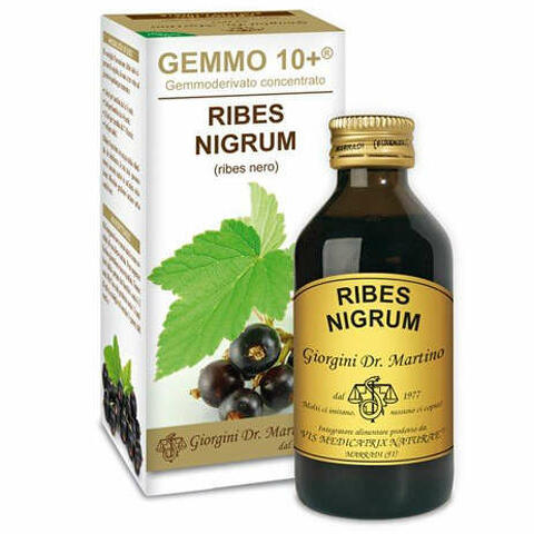 Gemmo 10+ ribes nero 100 ml liquido analcolico