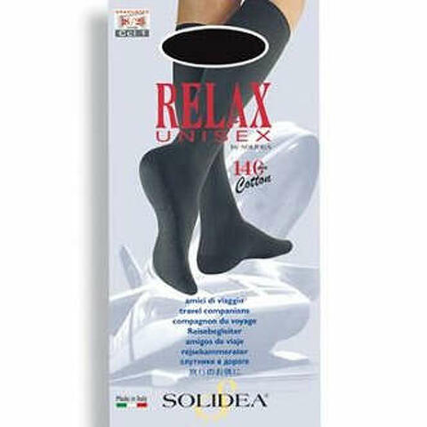 Relax unisex 140 gambaletto cotton antracite 4