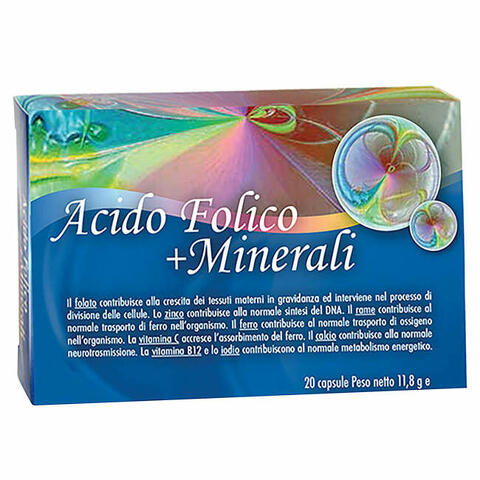 Acido folico + minerali 20 compresse