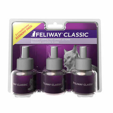 Feliway classic 3 ricariche da 48 ml