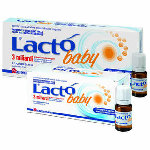 Lacto baby 12 flaconcini 3 miliardi 10 ml