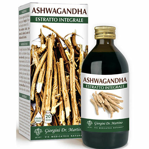 Ashwagandha estratto integrale liquido analcolico 200 ml