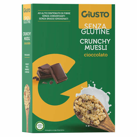 Senza glutine muesli avena e cioccolato 375 g