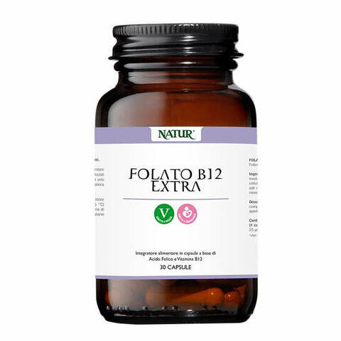 Folato b12 extra 30 capsule