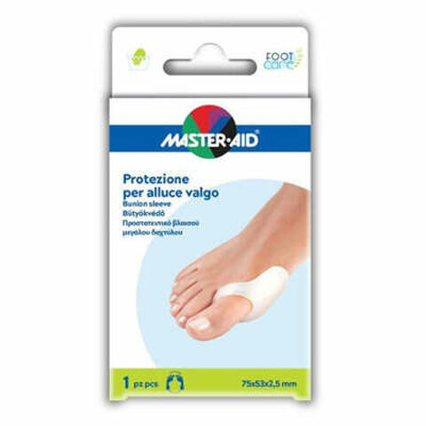 Protezione in gel master-aid footcare per alluce valgo 1 pezzo d6