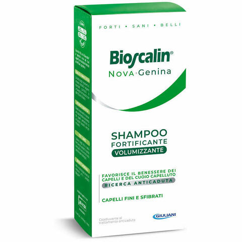 Bioscalin nova genina shampoo volumizzante maxi size flacone 400ml