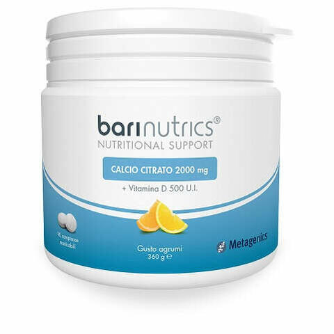 Barinutrics calcio citrato arancia limone ita 90 compresse