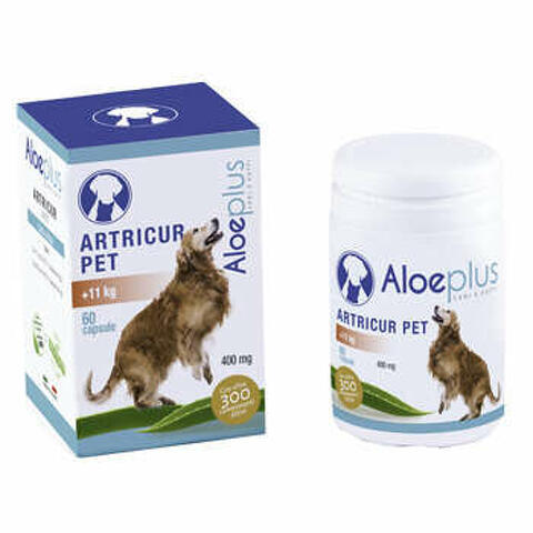 Aloeplus artricur pet cani +11 kg 27 g 60 capsule