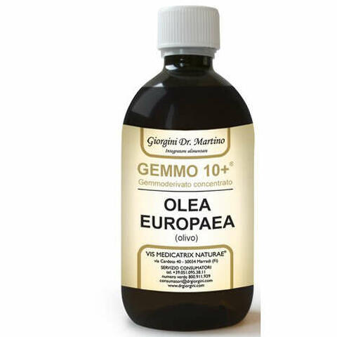 Gemmo 10+ olivo 500 ml liquido analcolico