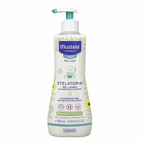 Mustela stelatopia 2019 gel detergente 500ml