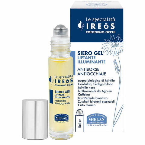 Ireos siero gel liftante illuminante antiborse antiocchiaie 10 ml