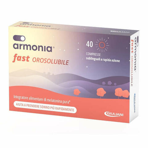 Armonia fast orosolubile 40 compresse