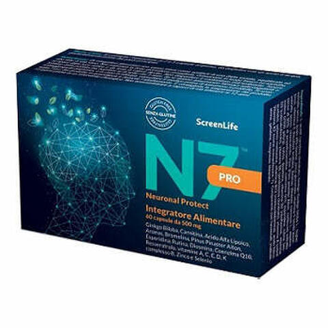 N7pro neuronal protect 60 compresse integratore cefalle emicrania mal di testa