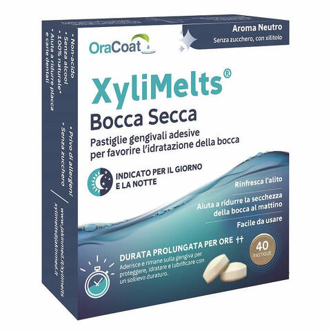 Xylimelts 40 pastiglie neutro
