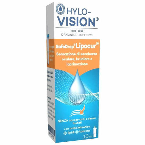Hylovision safe drop lipocur collirio 10ml