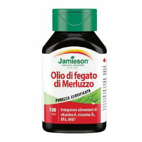 Jamieson olio di fegato di merluzzo 100 perle