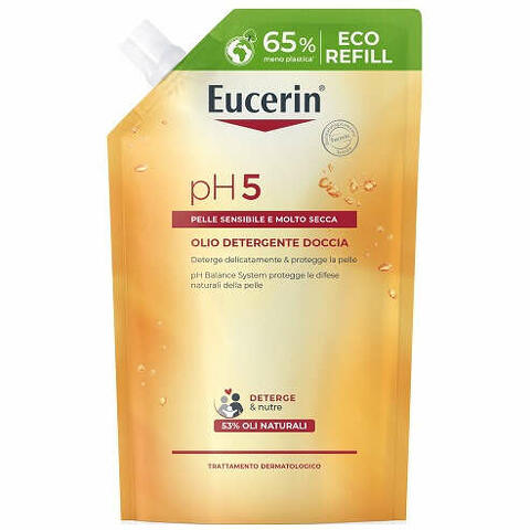 Eucerin ph5 olio doccia refill 400ml